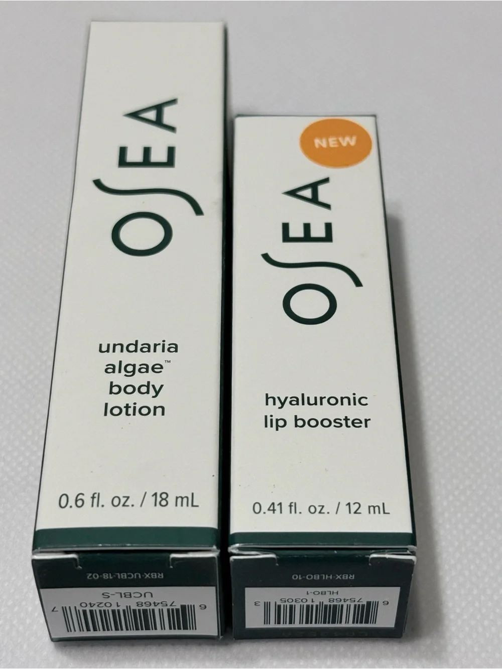 OSea Hyaluronic Lip Booster & Undaroa Algea Body Lotion- BRAND NEW